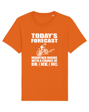 MOUNTAIN BIKING Bright Orange