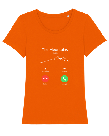 MOUNTAIN CALLING Bright Orange