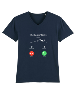 MOUNTAIN CALLING Tricou mânecă scurtă guler V Bărbat Presenter