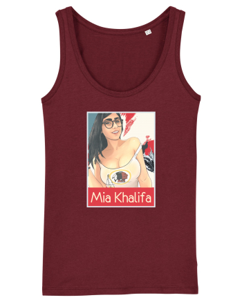 Mia Khalifa Burgundy