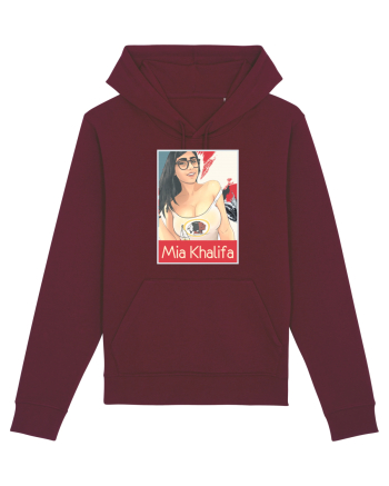 Mia Khalifa Burgundy