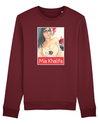 Mia Khalifa Burgundy