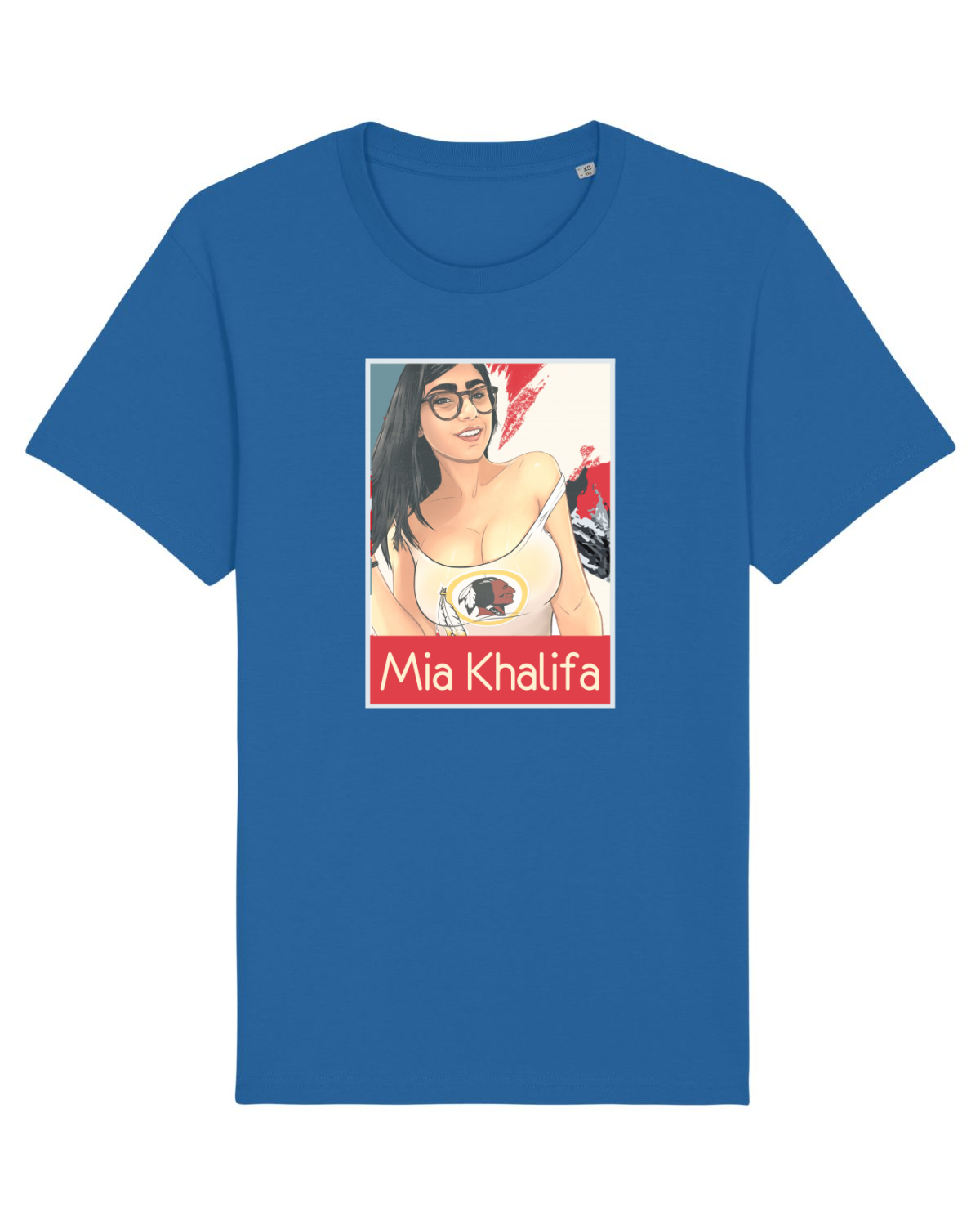 Tricou mânecă scurtă Unisex Rocker Royal Blue