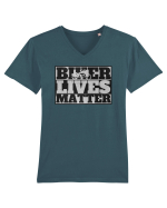 Pentru Motociclisti Tricou mânecă scurtă guler V Bărbat Presenter