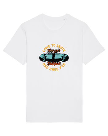 Come to Skate and Have Fun White