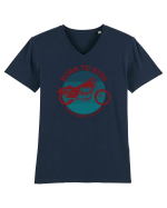 Pentru Motociclisti Tricou mânecă scurtă guler V Bărbat Presenter