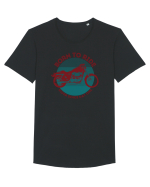 Pentru Motociclisti Tricou mânecă scurtă guler larg Bărbat Skater