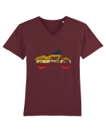 Pentru Motociclisti Tricou mânecă scurtă guler V Bărbat Presenter