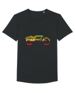 Pentru Motociclisti Tricou mânecă scurtă guler larg Bărbat Skater