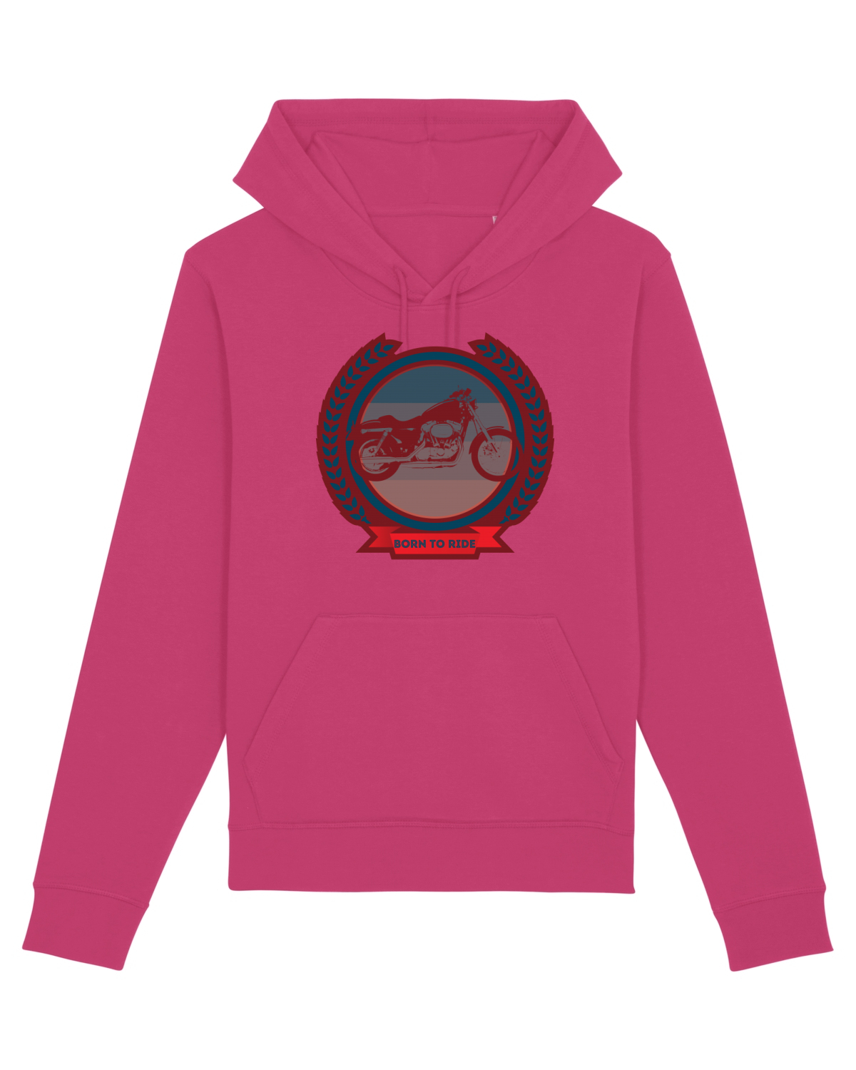 Hanorac Unisex Drummer Raspberry