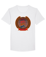 Pentru Motociclisti Tricou mânecă scurtă guler larg Bărbat Skater