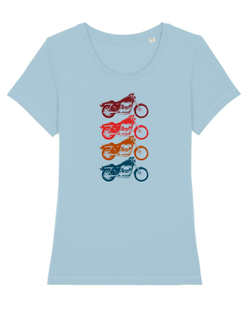 Pentru Motociclisti Sky Blue