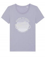 Pentru Motociclisti Tricou mânecă scurtă guler larg fitted Damă Expresser