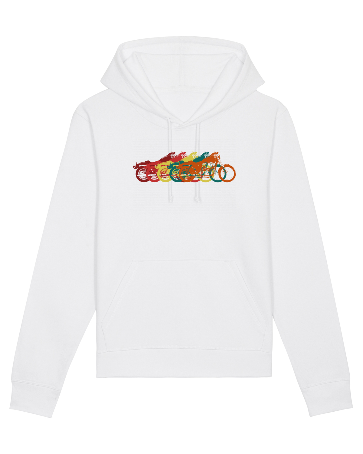 Hanorac Unisex Drummer White
