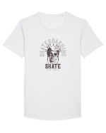 Skate or Die Tricou mânecă scurtă guler larg Bărbat Skater