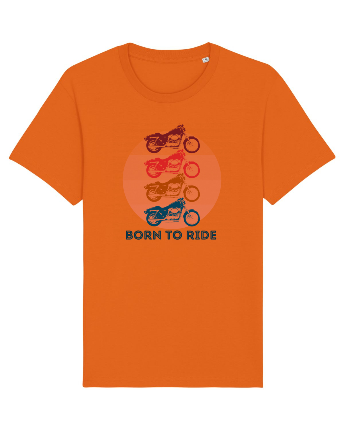 Tricou mânecă scurtă Unisex Rocker Bright Orange