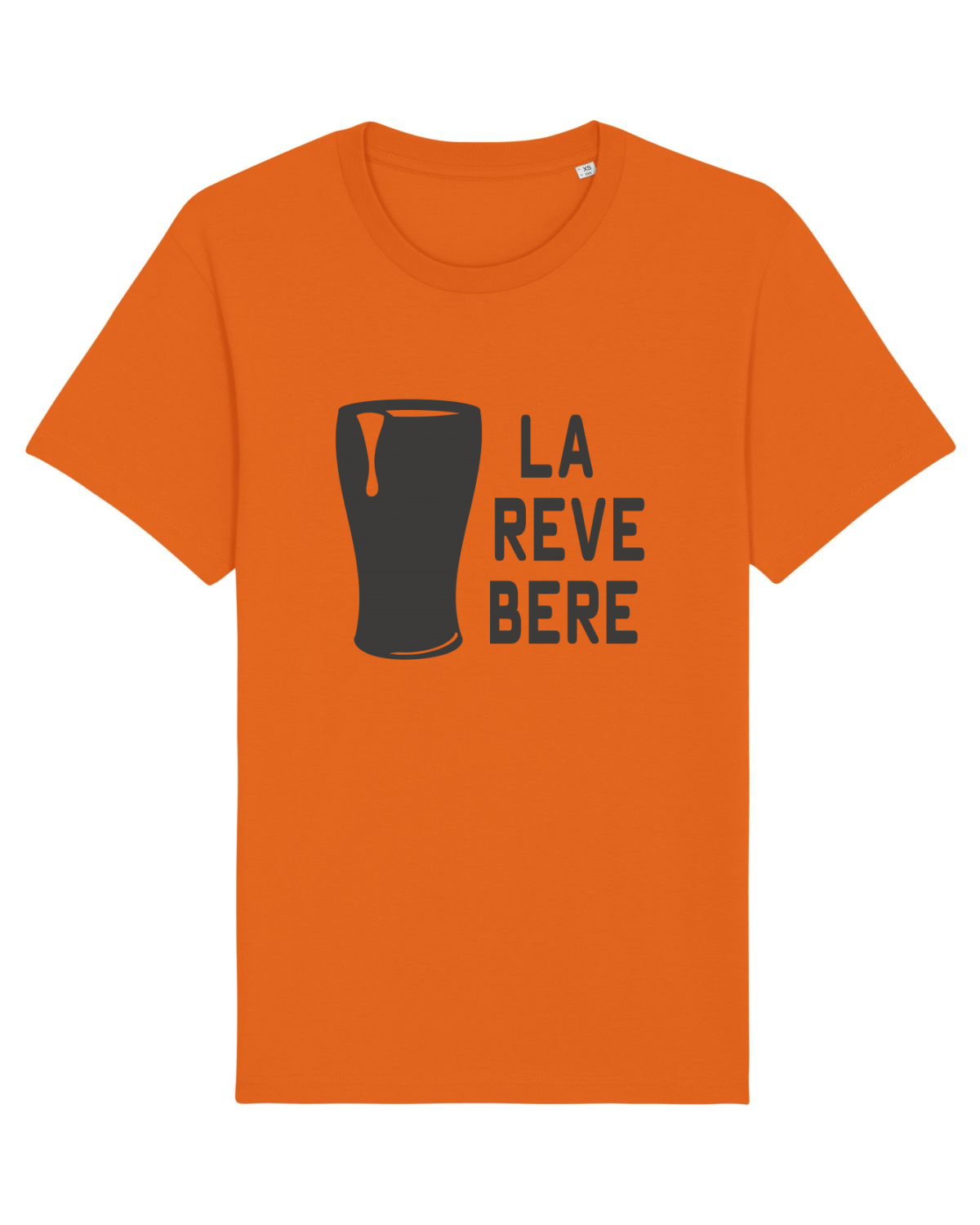Tricou mânecă scurtă Unisex Rocker Bright Orange