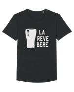 LA REVEBERE ! Tricou mânecă scurtă guler larg Bărbat Skater