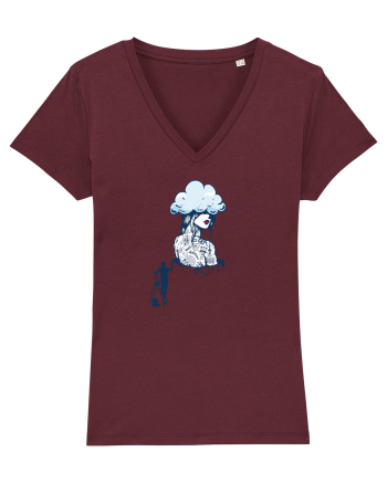 Cloud head Burgundy