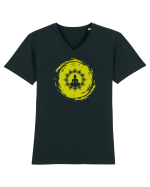 Lemon yoga Tricou mânecă scurtă guler V Bărbat Presenter
