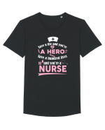 NURSES Tricou mânecă scurtă guler larg Bărbat Skater