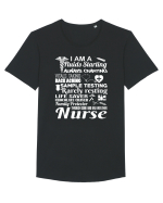 NURSE Tricou mânecă scurtă guler larg Bărbat Skater
