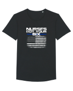 NURSES Tricou mânecă scurtă guler larg Bărbat Skater