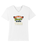 You are stranger than you think Tricou mânecă scurtă guler V Bărbat Presenter
