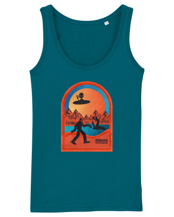 Retro Bigfoot, Alien And Loch Ness Monster Ocean Depth
