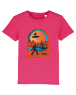 Retro Bigfoot, Alien And Loch Ness Monster Tricou mânecă scurtă  Copii Mini Creator