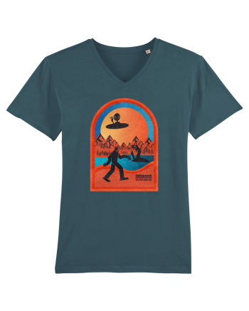Retro Bigfoot, Alien And Loch Ness Monster Stargazer