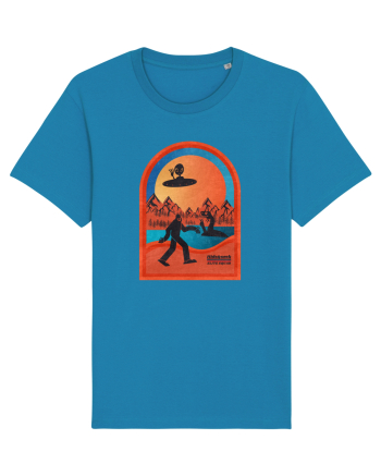 Retro Bigfoot, Alien And Loch Ness Monster Azur