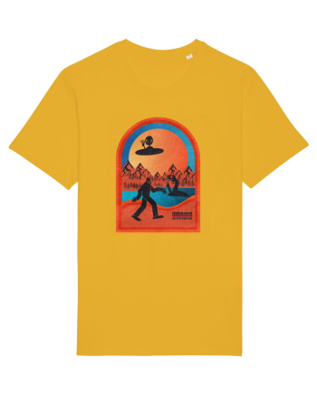 Retro Bigfoot, Alien And Loch Ness Monster Spectra Yellow