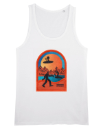 Retro Bigfoot, Alien And Loch Ness Monster Maiou Bărbat Runs