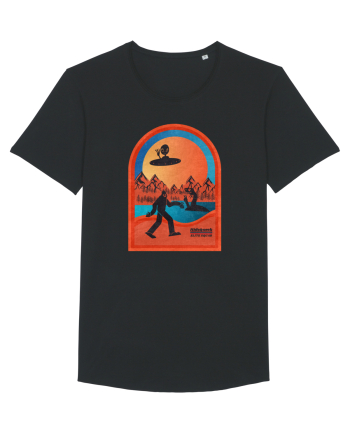 Retro Bigfoot, Alien And Loch Ness Monster Black
