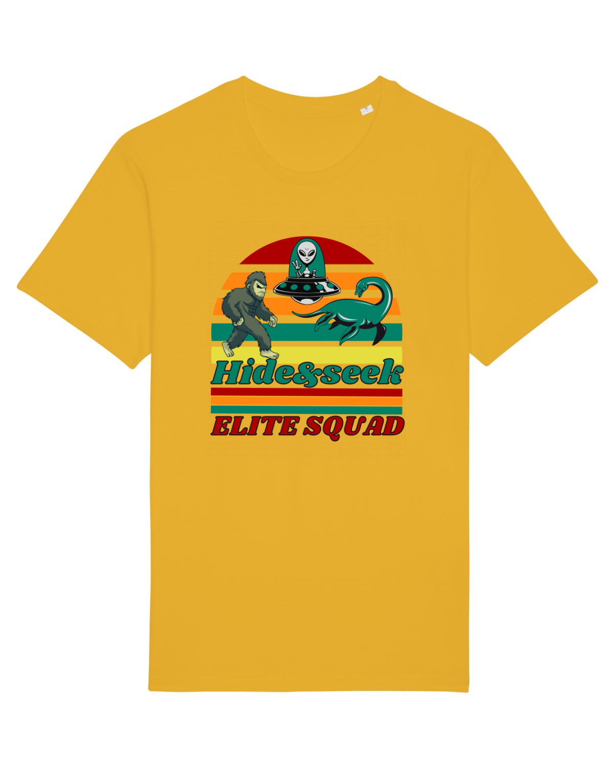 Tricou mânecă scurtă Unisex Rocker Spectra Yellow