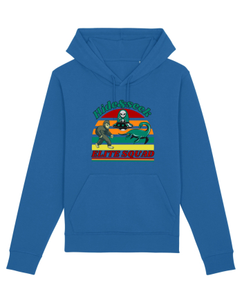 Retro Bigfoot, Alien And Loch Ness Monster Royal Blue