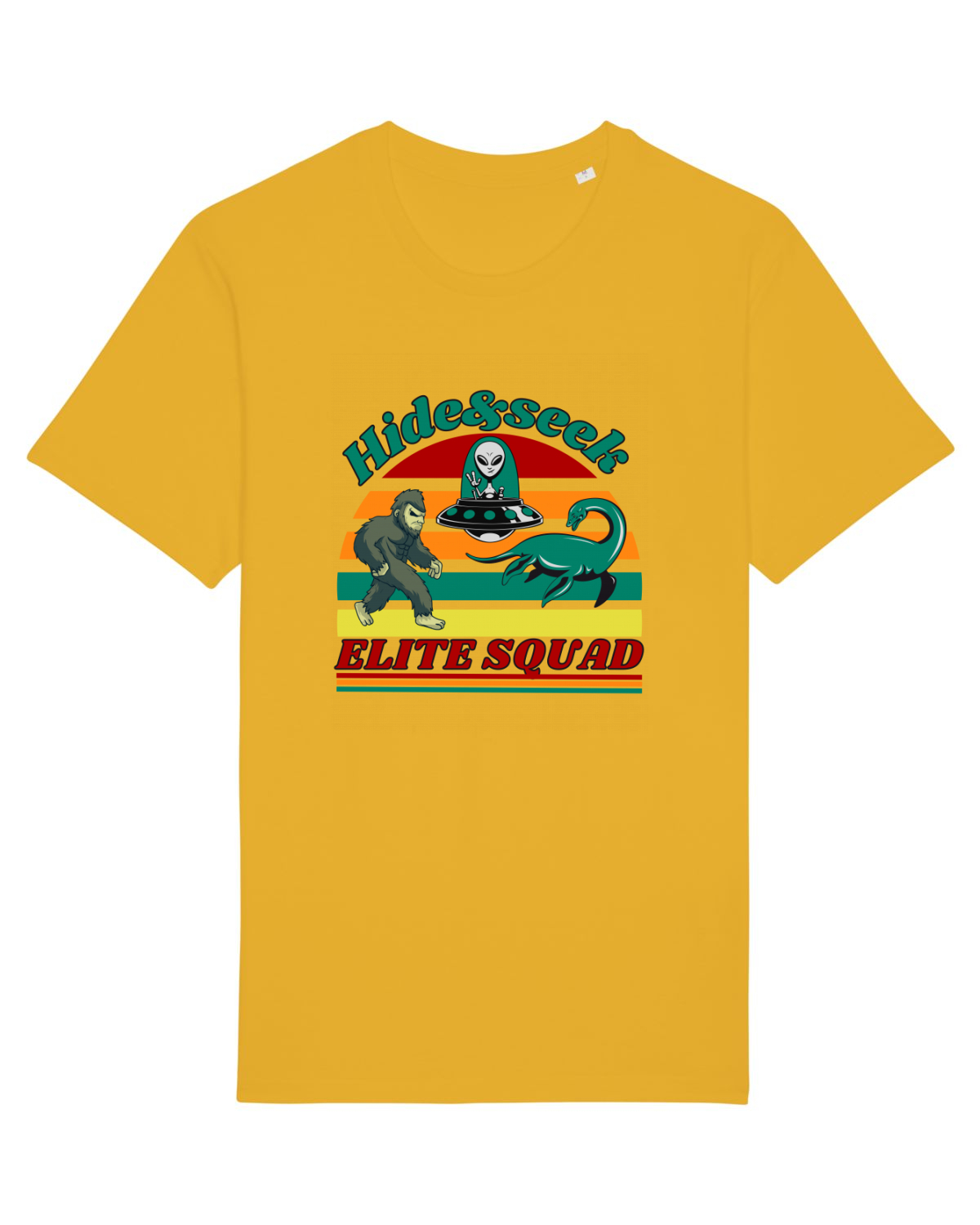 Tricou mânecă scurtă Unisex Rocker Spectra Yellow