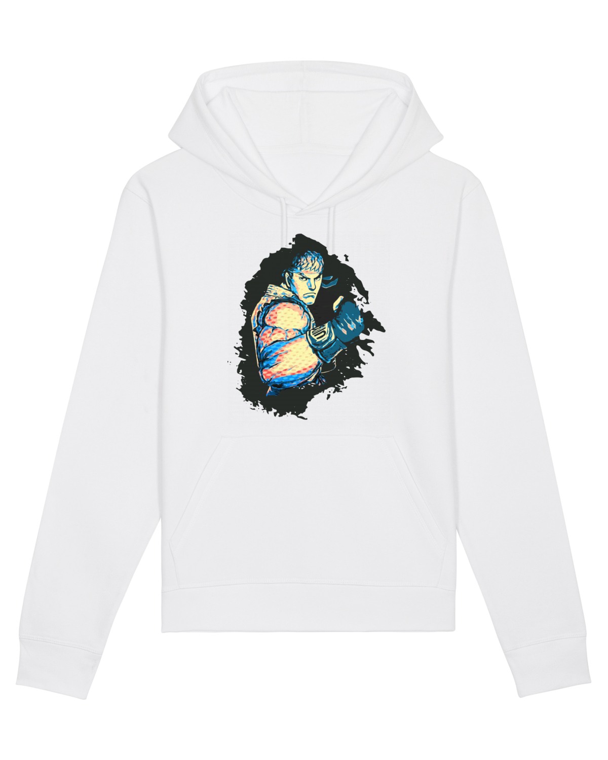 Hanorac Unisex Drummer White