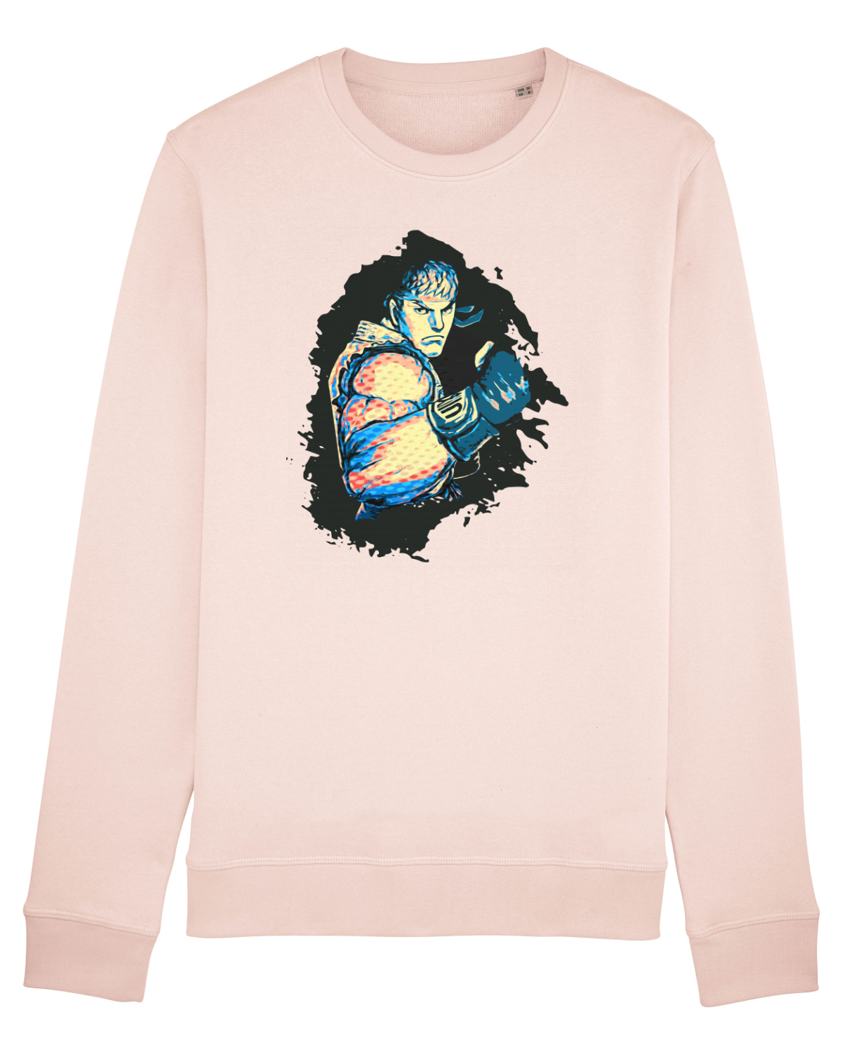 Bluză mânecă lungă Unisex Rise Candy Pink