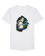 Street Fighter,Ryu Tricou mânecă scurtă guler larg Bărbat Skater