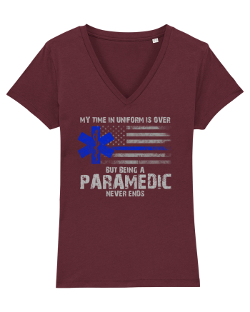 PARAMEDIC Burgundy