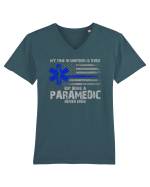 PARAMEDIC Tricou mânecă scurtă guler V Bărbat Presenter