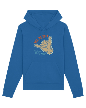Ride the Wave take me to the ocean Royal Blue