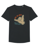 Ride the Wave take me to the ocean Tricou mânecă scurtă guler larg Bărbat Skater