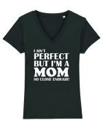 MOM Tricou mânecă scurtă guler V Damă Evoker