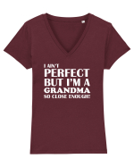 GRANDMA Tricou mânecă scurtă guler V Damă Evoker