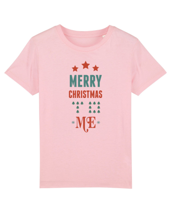 Merry Christmas to Me Cotton Pink
