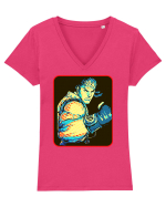 Street Fighter, Ryu Tricou mânecă scurtă guler V Damă Evoker