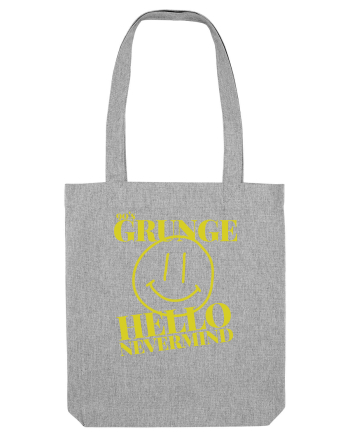 Hello Nevermind 90'S Grunge Heather Grey